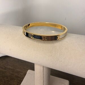 Gold and Black Bangle